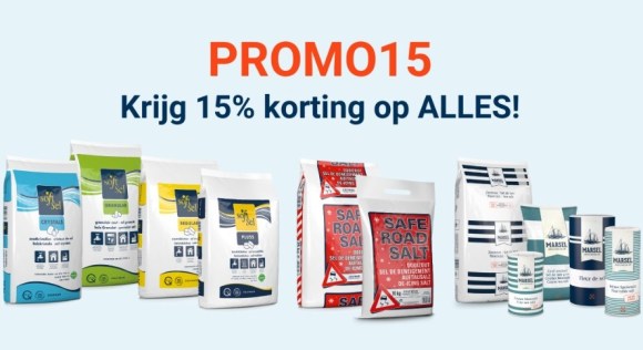 PROMO15 kortingsactie